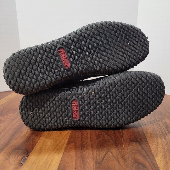 Reiker Z4243-14 Boot Lace Up Warm Fuzzy Lining Lace and Zip Size 40 - Picture 10 of 15